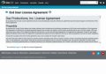 End User License Agreement Template