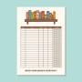 Book List Template