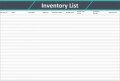 Manual Inventory Tracking Sheets