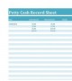 Petty Cash Format In Excel Free Download